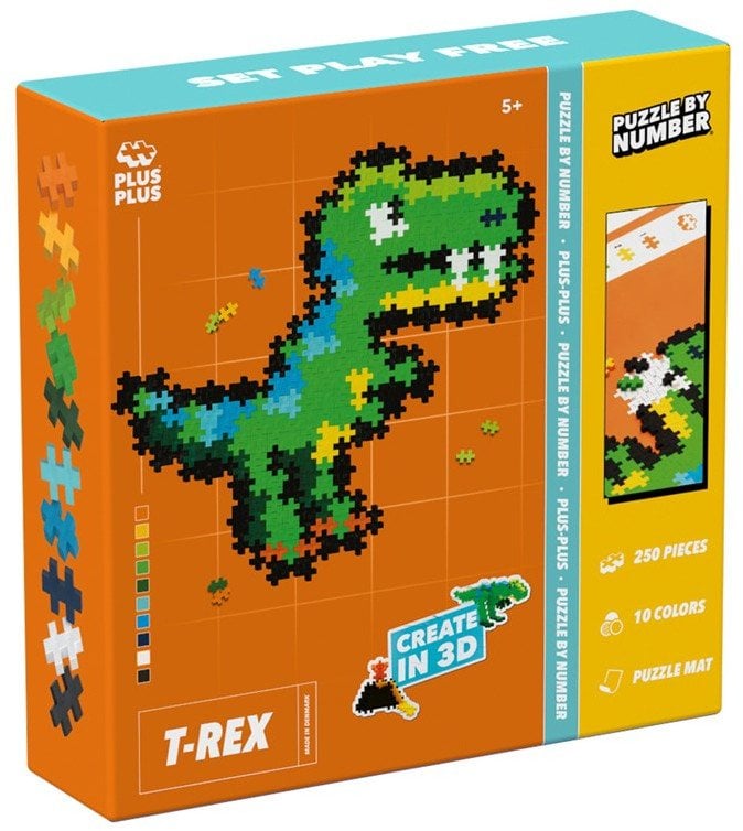 Plus Plus PLUS-PLUS PUZZLE BY NUMBER