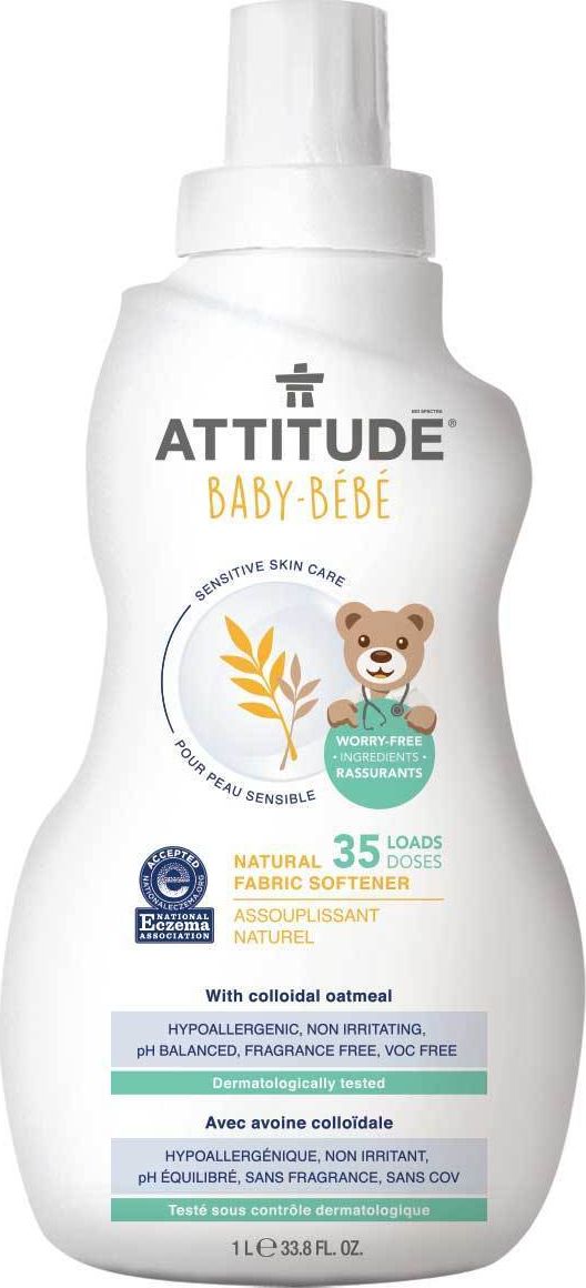 Płukania Attitude Sensitive Skin Baby 1l