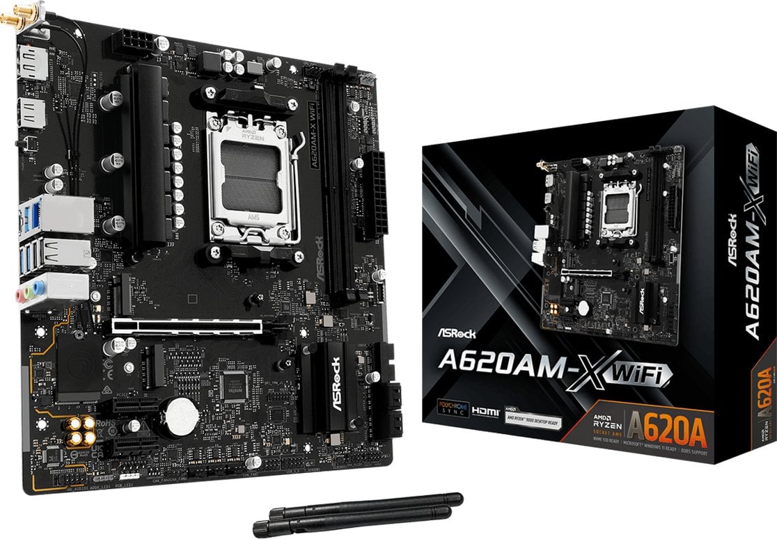 Asrock A620AM-X WiFi AMD A620A Socket