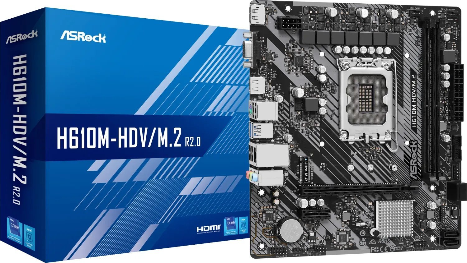 ASRock H610M-HDV/M.2 R2.0 |