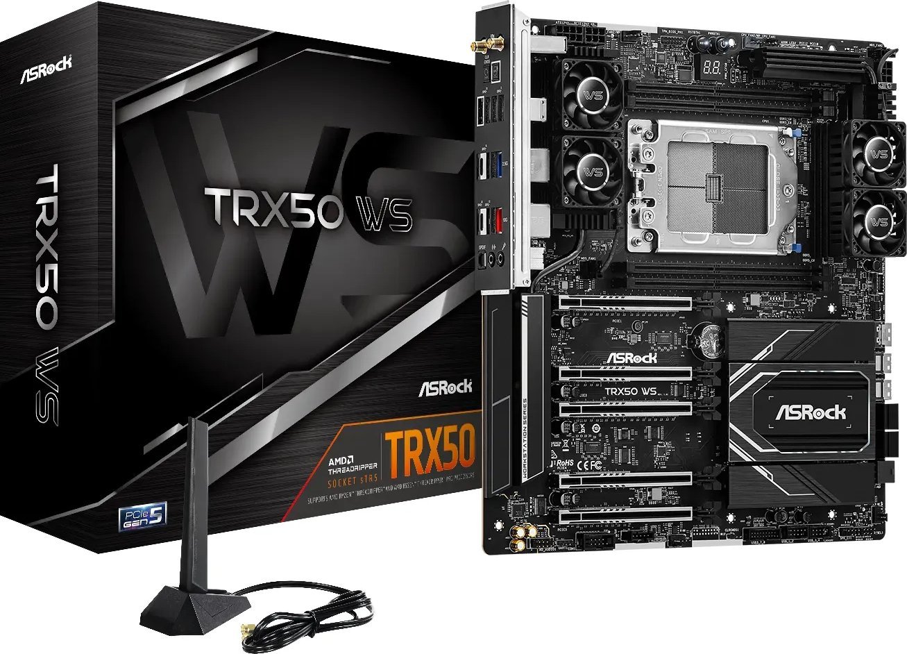 Asrock TRX50 WS motherboard | TRX50