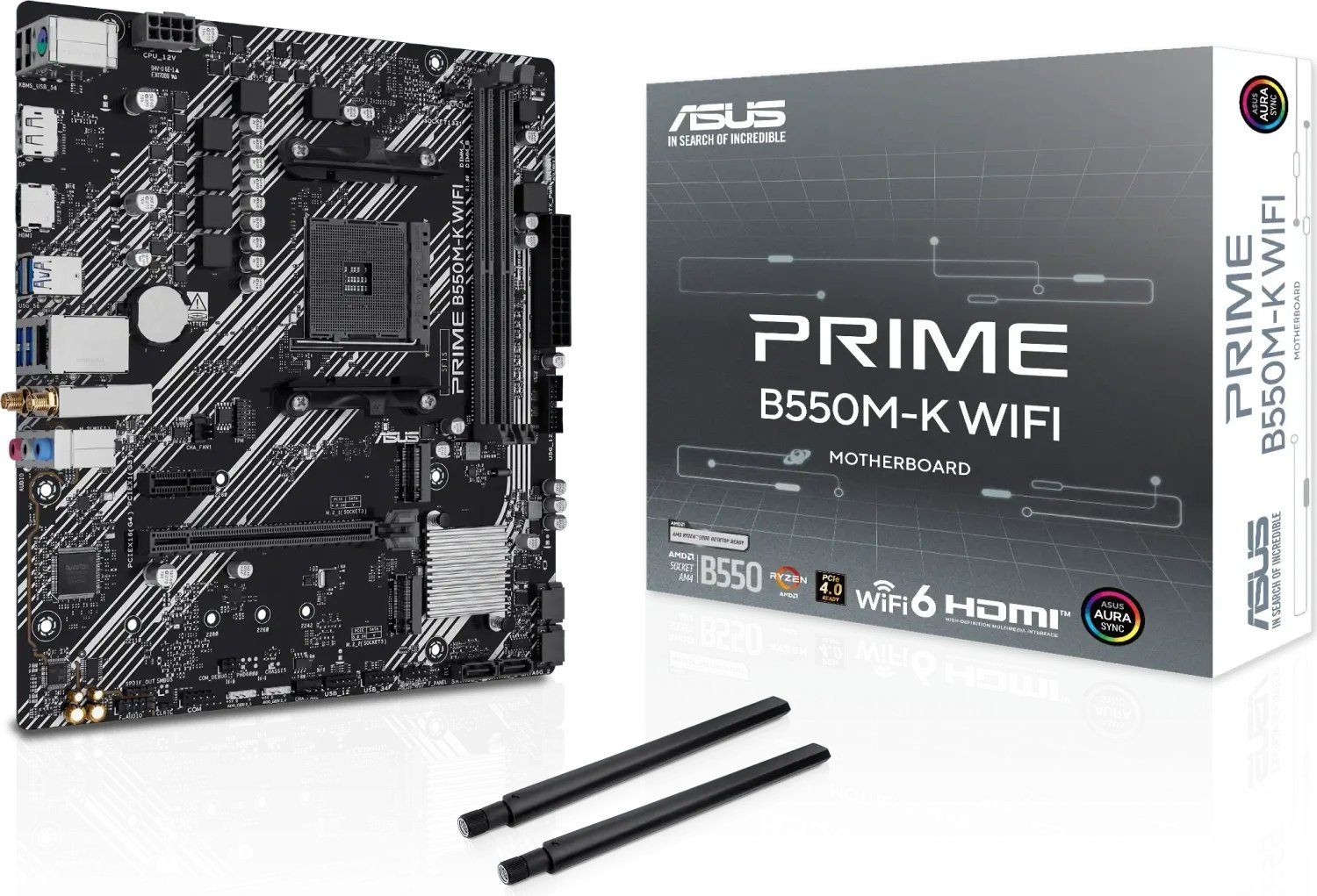 Asus PRIME B550M-K WIFI | 90MB1R80-M0EAY0