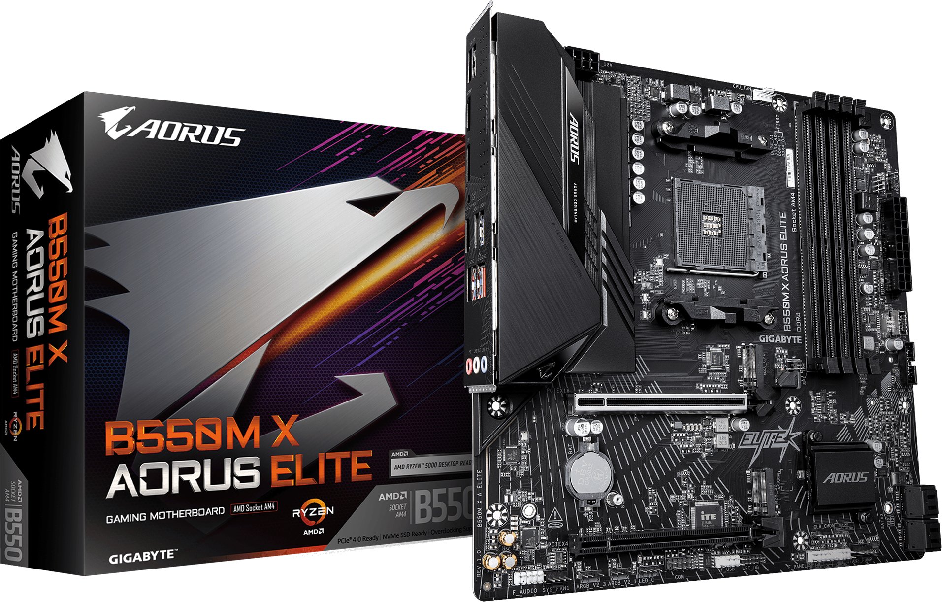 Gigabyte B550M X AORUS ELITE |