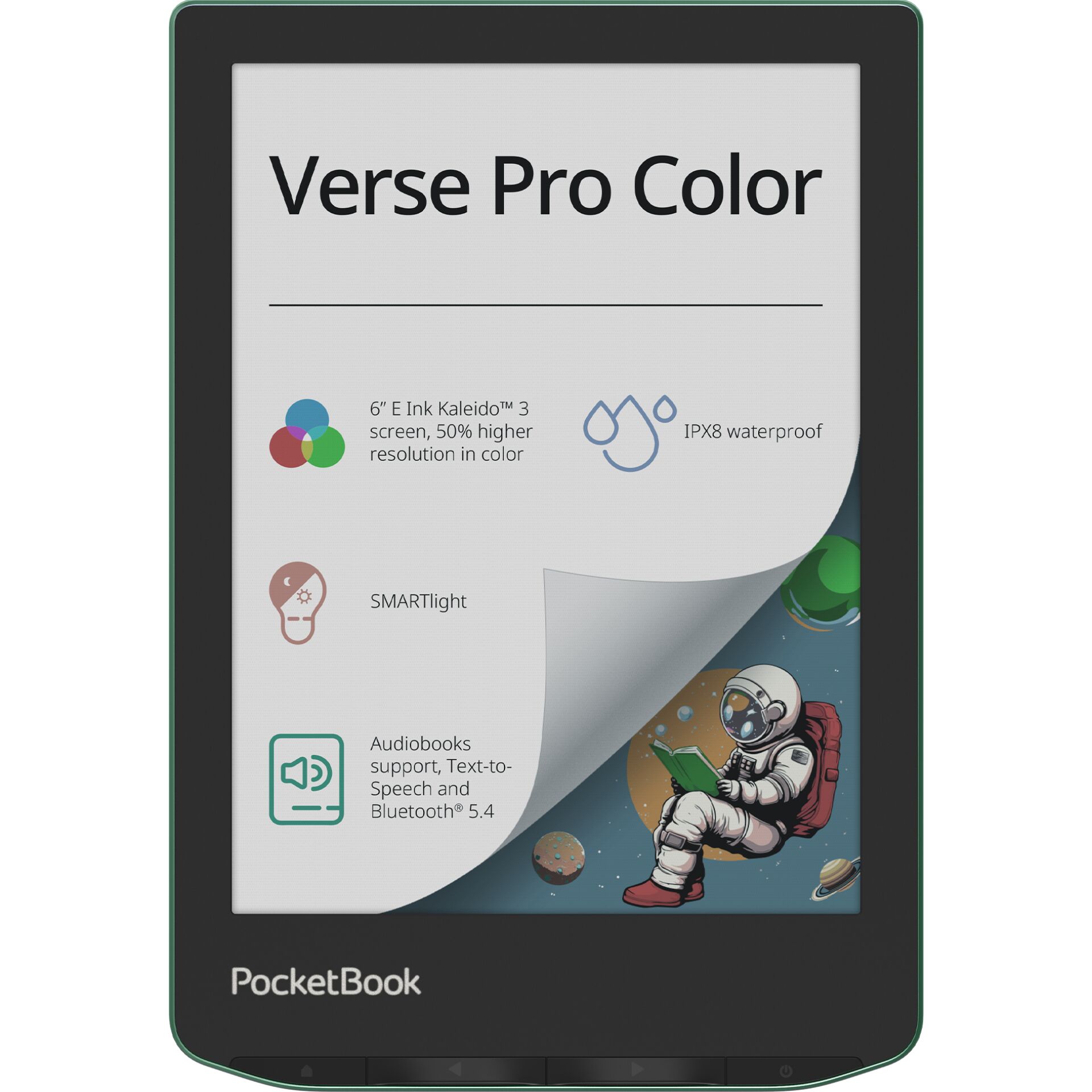 PocketBook  Verse Pro Color Sage Glow
