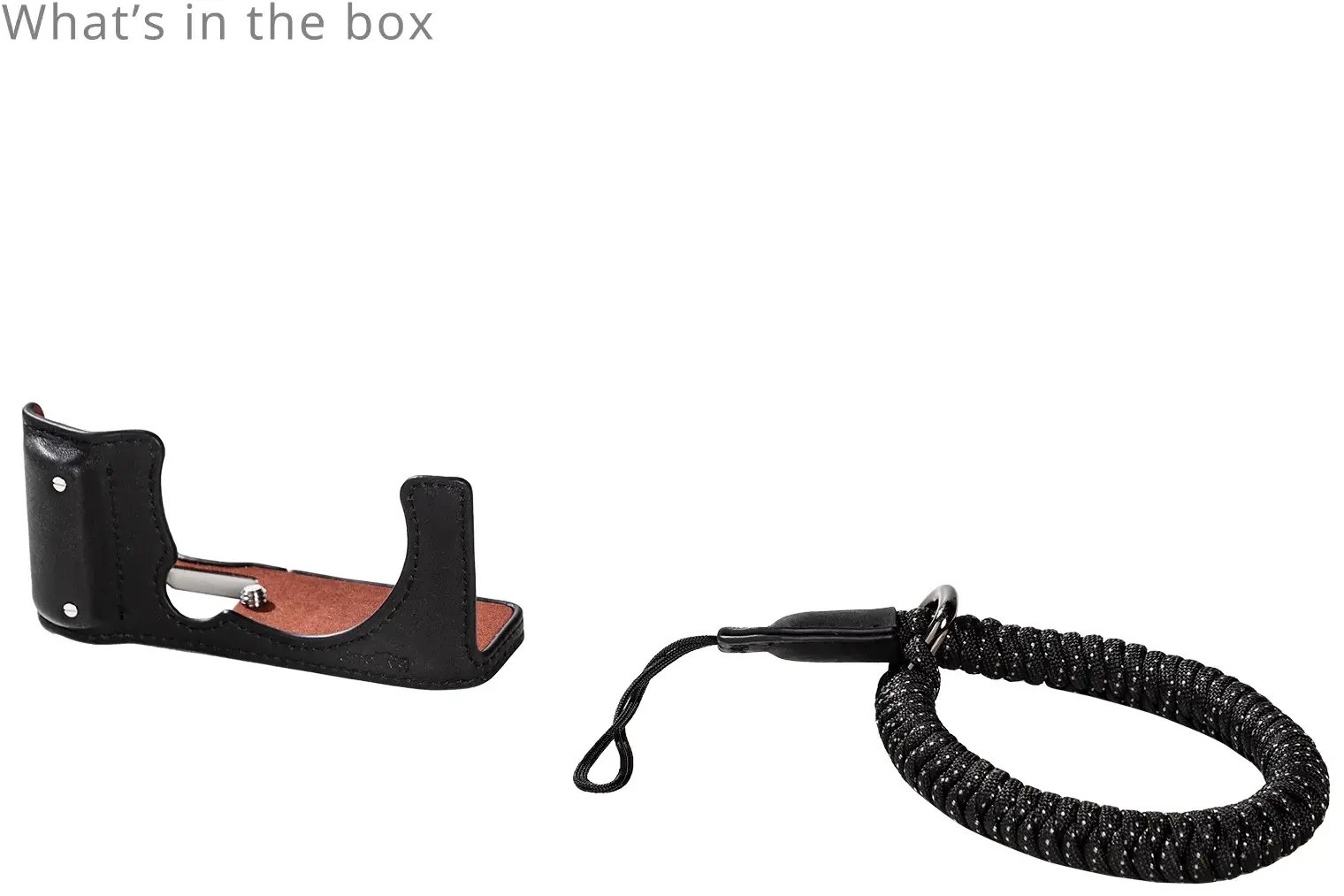 SmallRig Camera Leather Half Case Kit