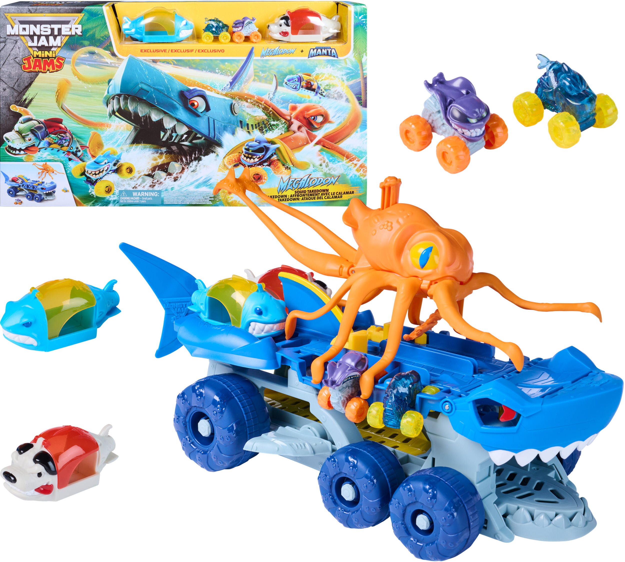 Polesie Monster Jam Mini Jams Megalodon