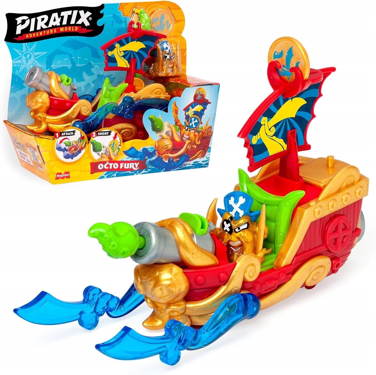 Polesie Magic Box Piratix Octo Fury