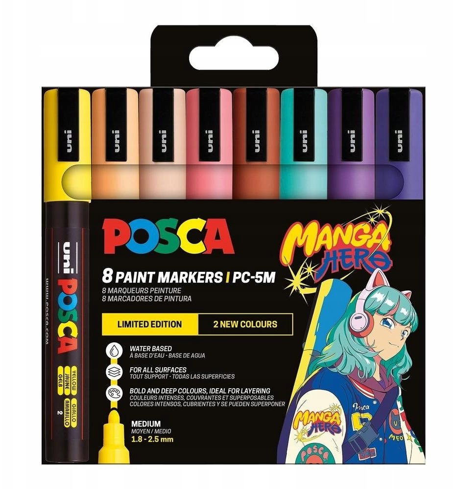 Posca POSCA PC-5M MANGA HERO -