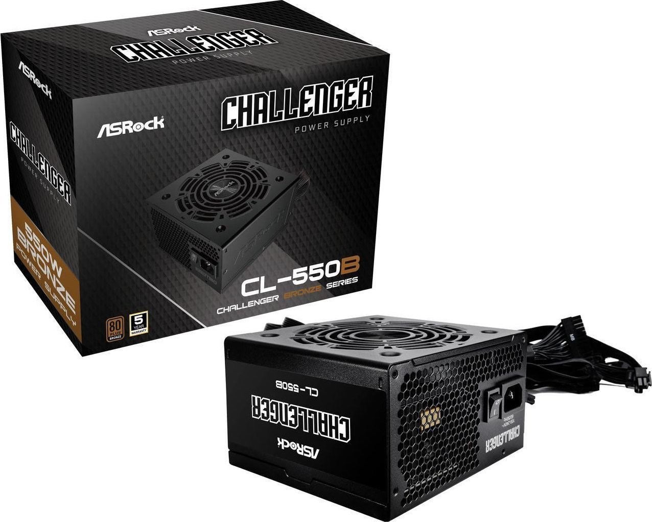 Power supply ASRock Challenger Bronze 550W