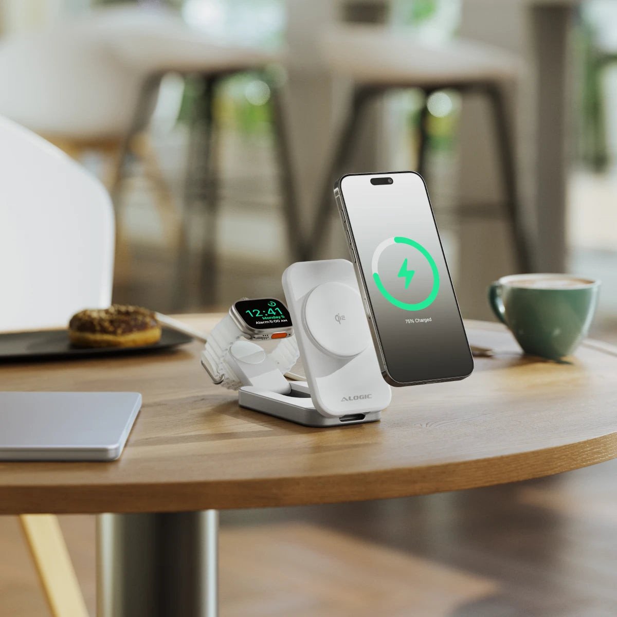 Powerbank Alogic Flip 2-in-1 Qi2 |