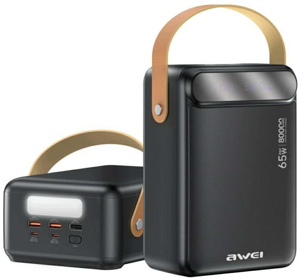 Powerbank Awei PA-83 80000mAh 65W 3xUSB-A