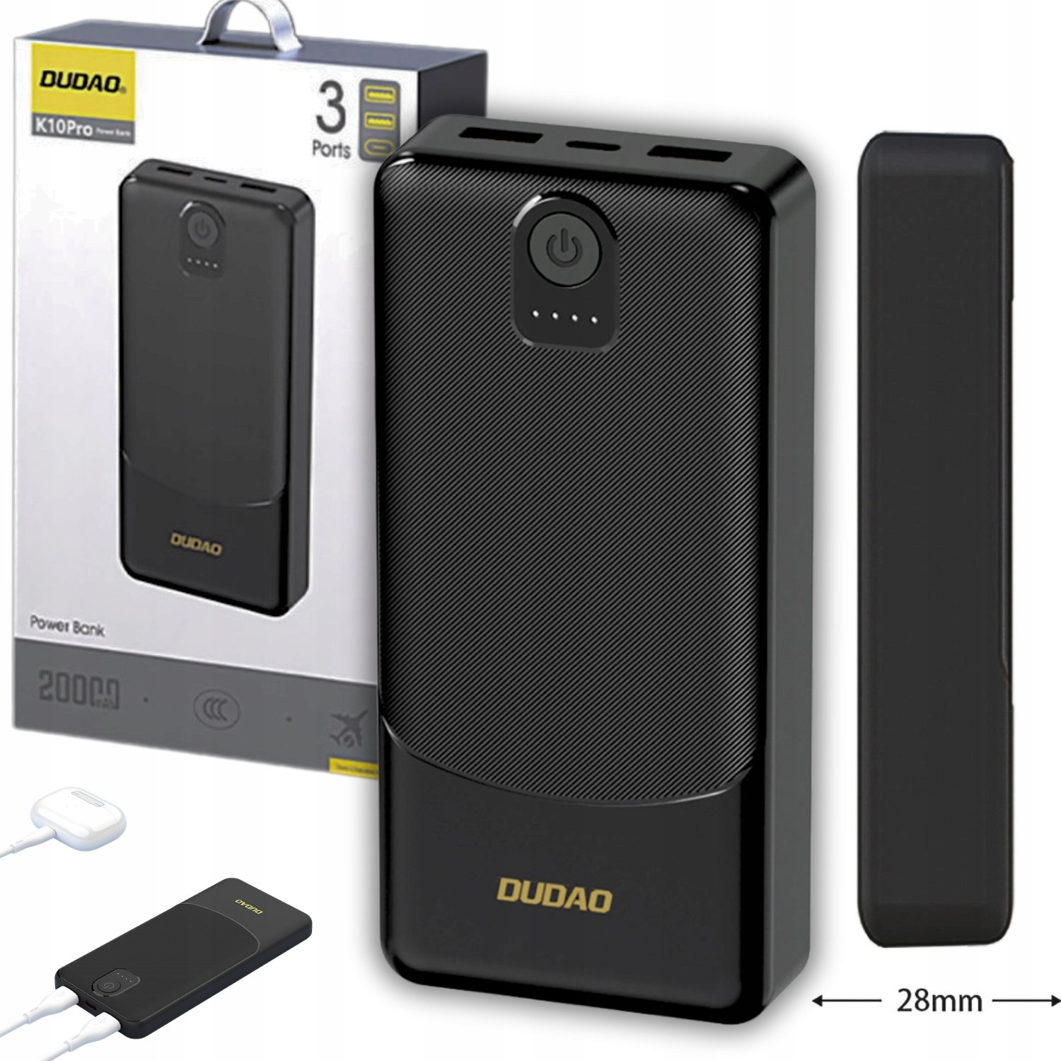 Powerbank Dudao K10 Pro 20000mAh |
