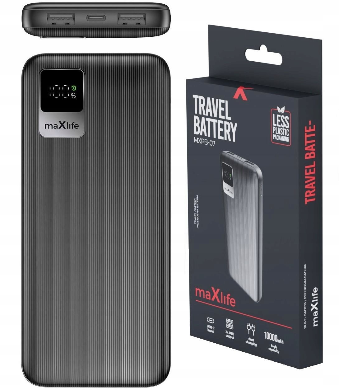 Powerbank Import Maxlife MXPB-07 10000 mAh