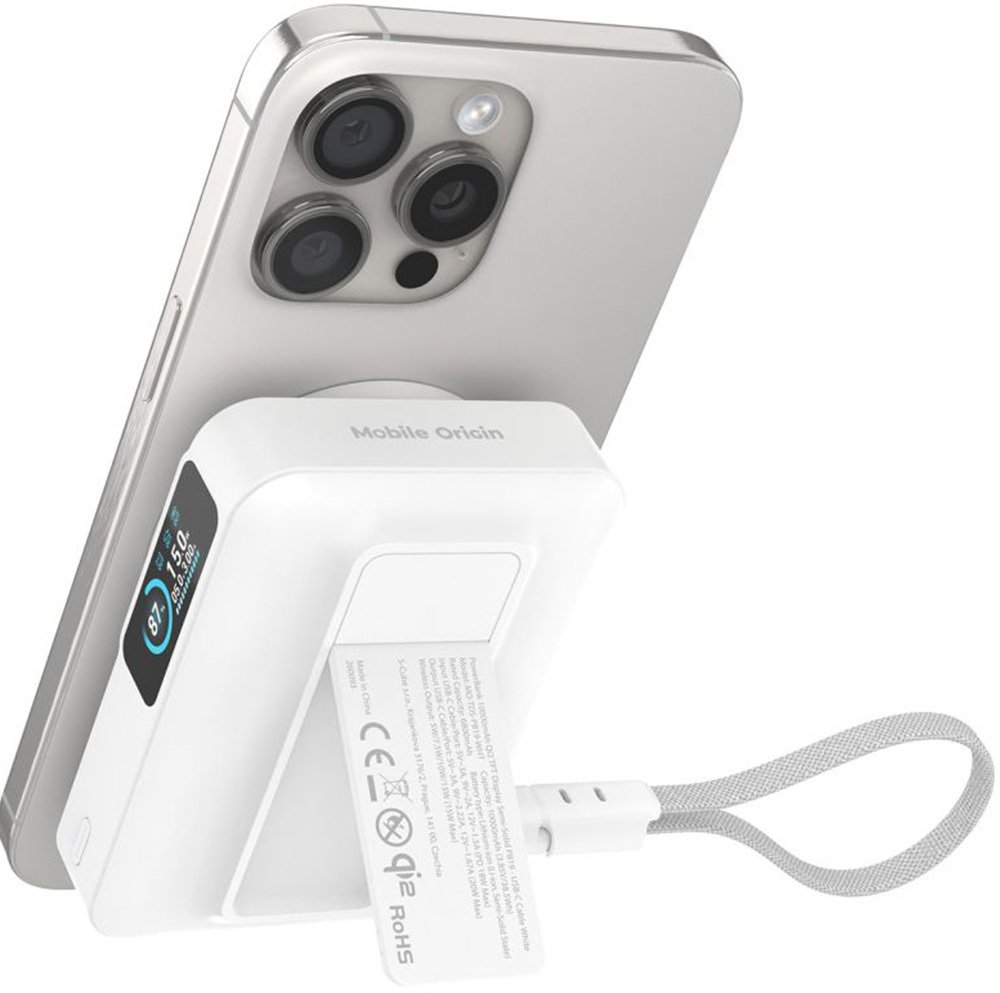 Powerbank Pitaka PB19 Qi2 TFT Display