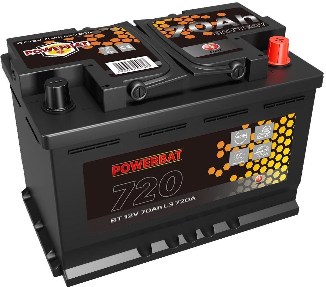 PowerBat  AGM  START-STOP POWERBAT L3 12