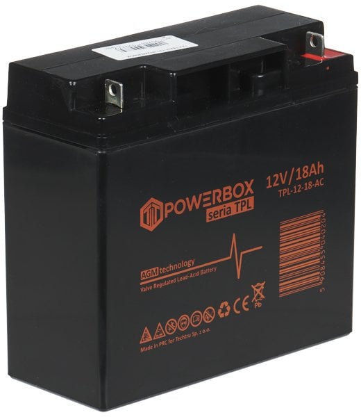 PowerBox  12V/18AH-TPL/POWERBOX | 12V/18AH-TPL/POWERBOX | 5902887099779