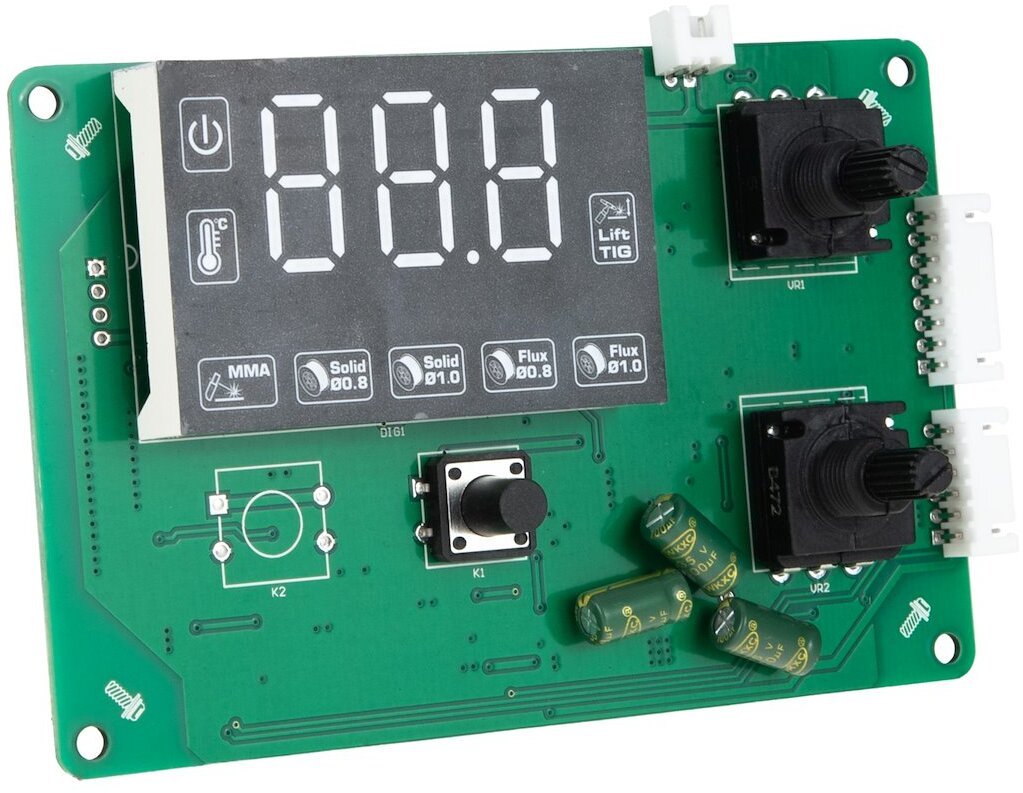 Powermat ka PCB panelu przedniego (sterująca)