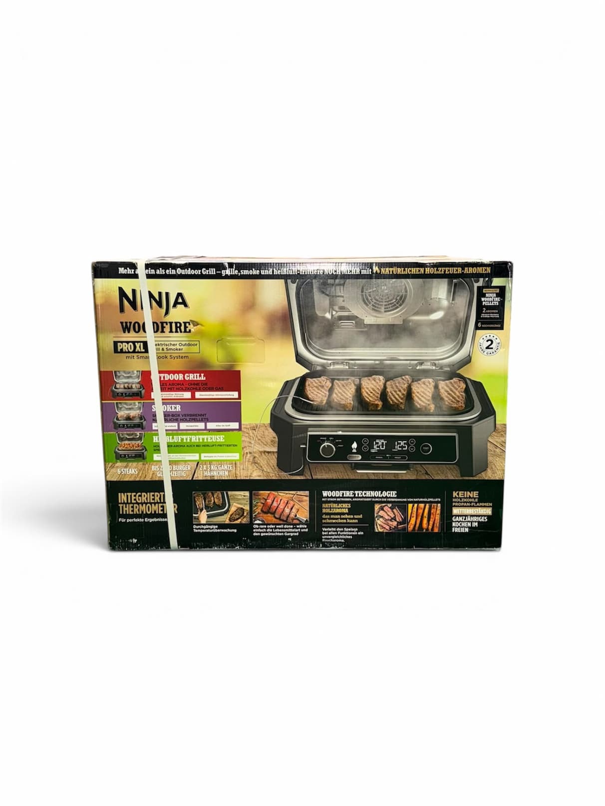 PreceBojātu iepakojumu- Ninja Woodfire Pro XL