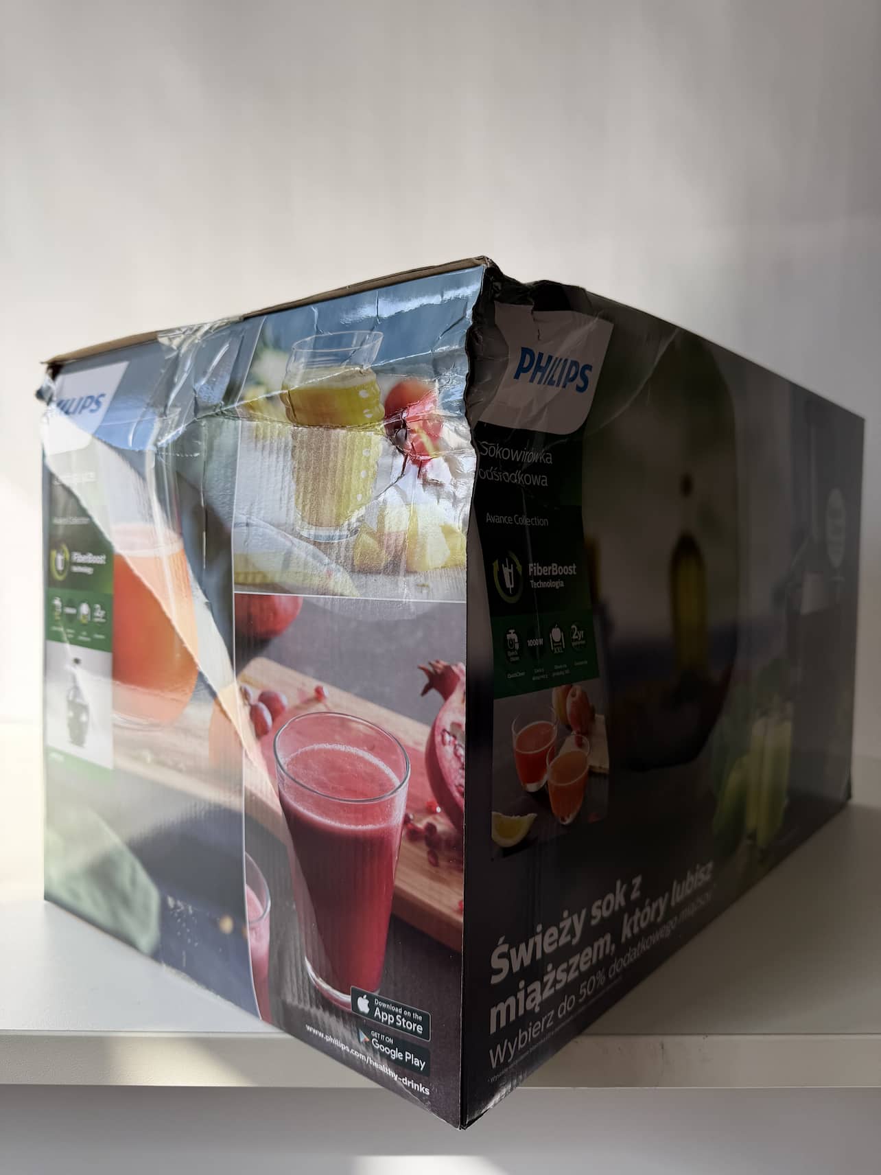 PreceBojātu iepakojumu- PHILIPS Avance Collection sulas