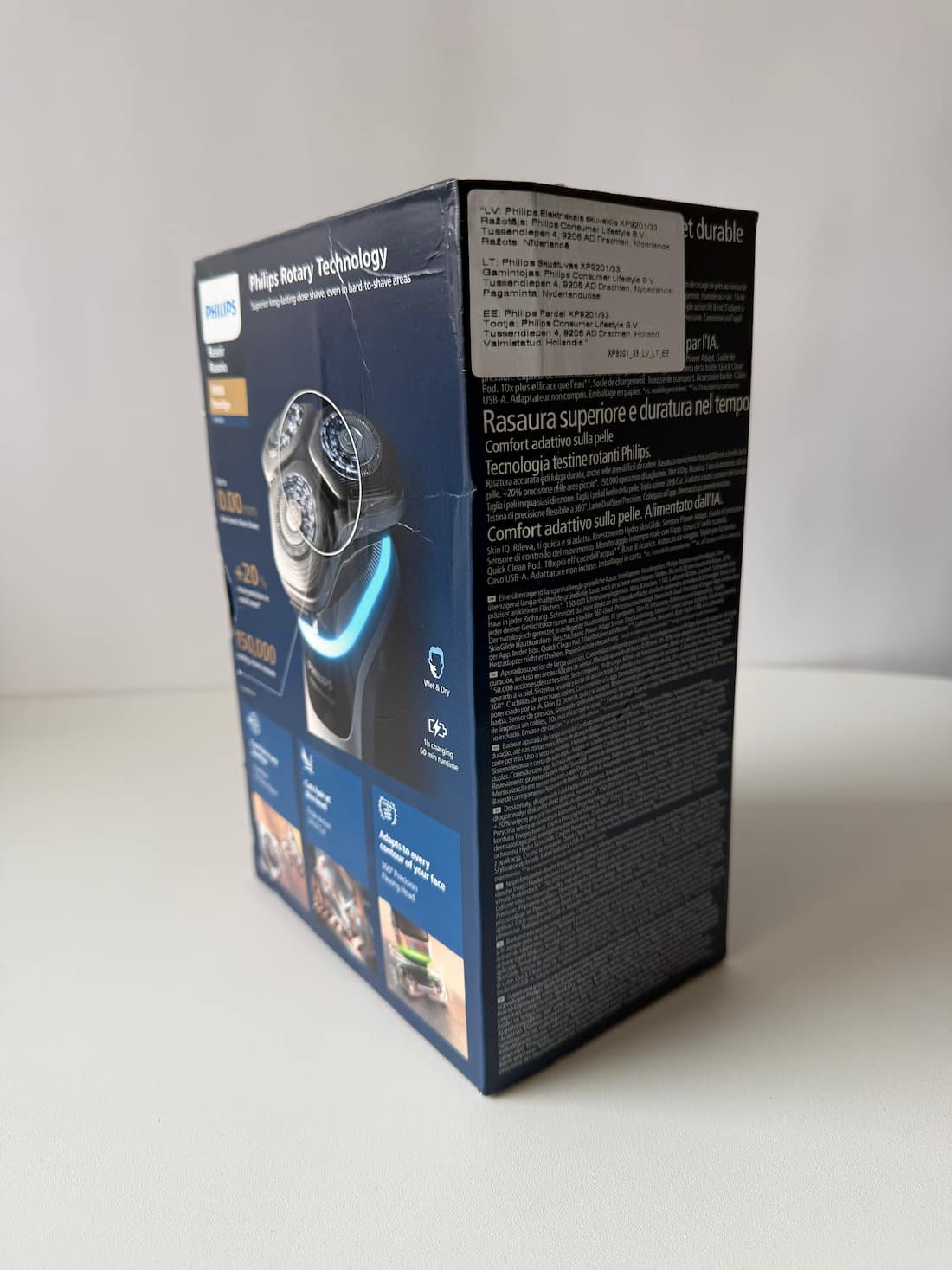 PreceBojātu iepakojumu- PHILIPS i9000 Prestige Ultra