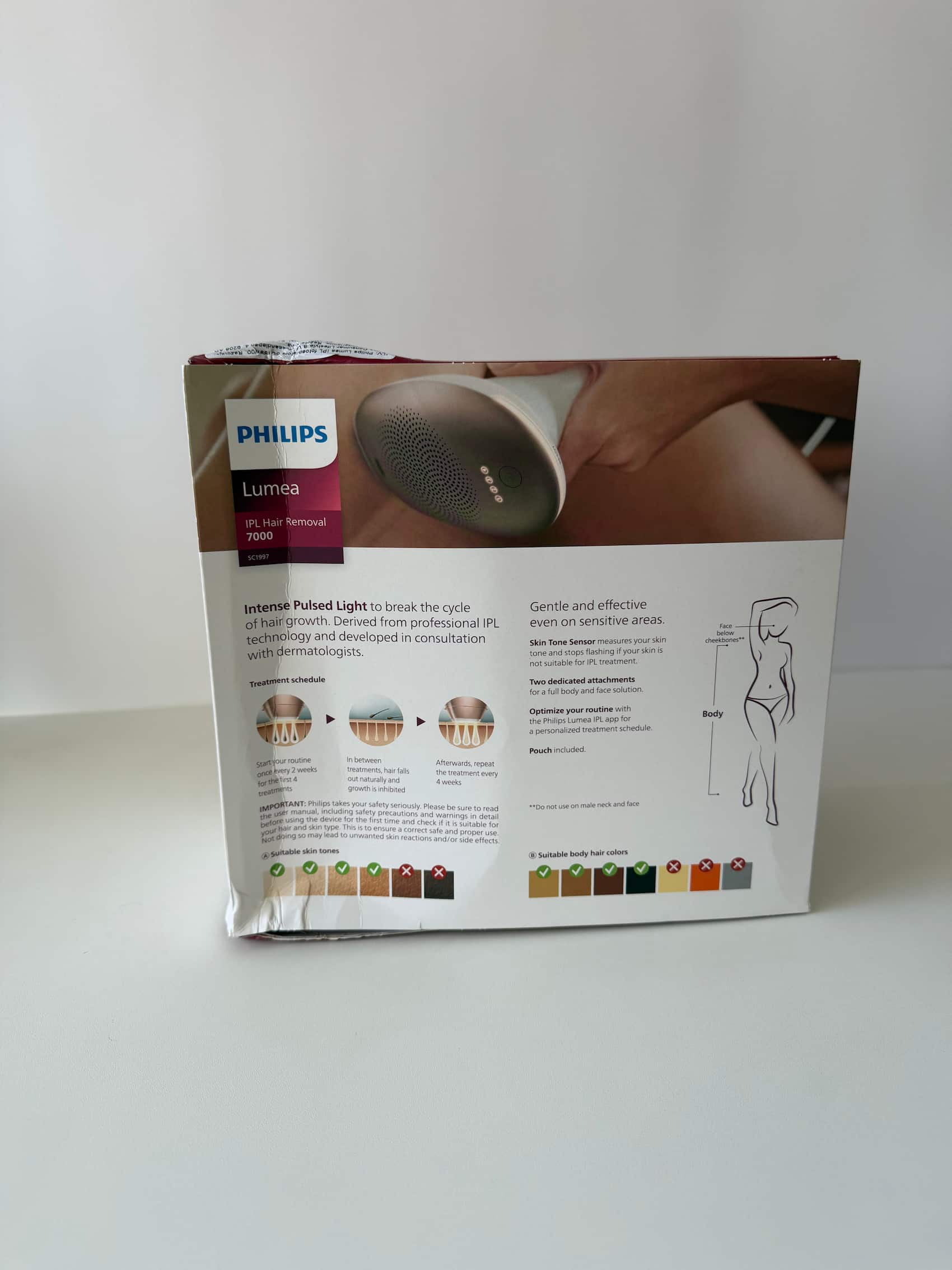 PreceBojātu iepakojumu- PHILIPS Lumea Advanced IPL