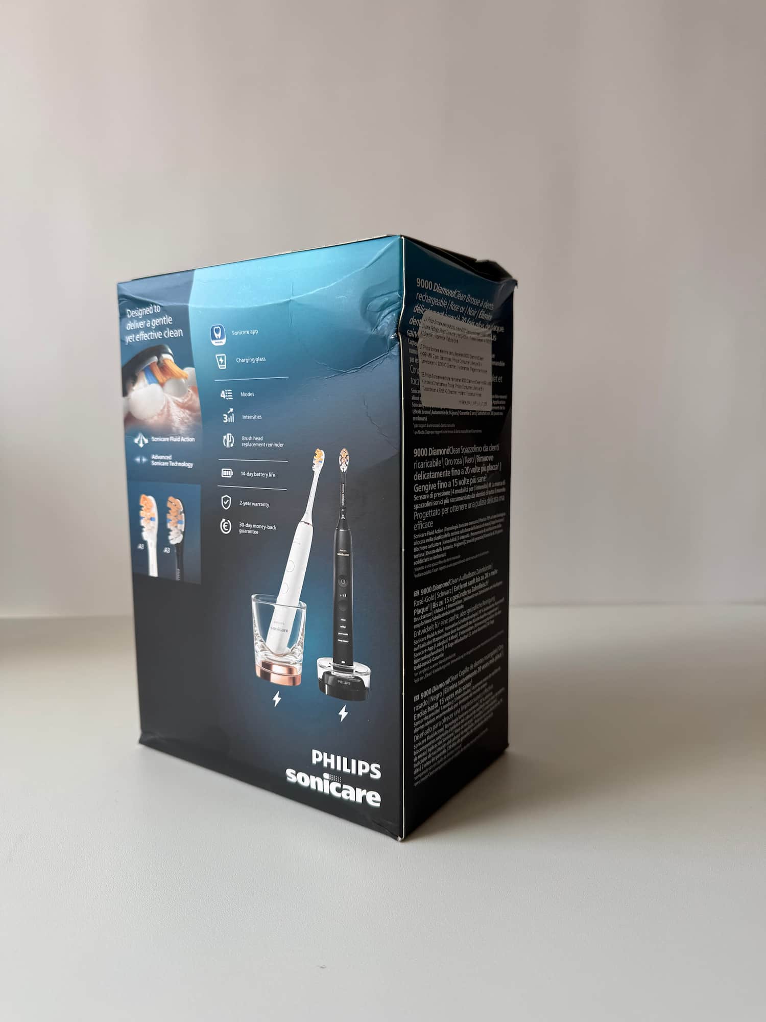PHILIPS PreceBojātu iepakojumu- Sonicare zobu birste