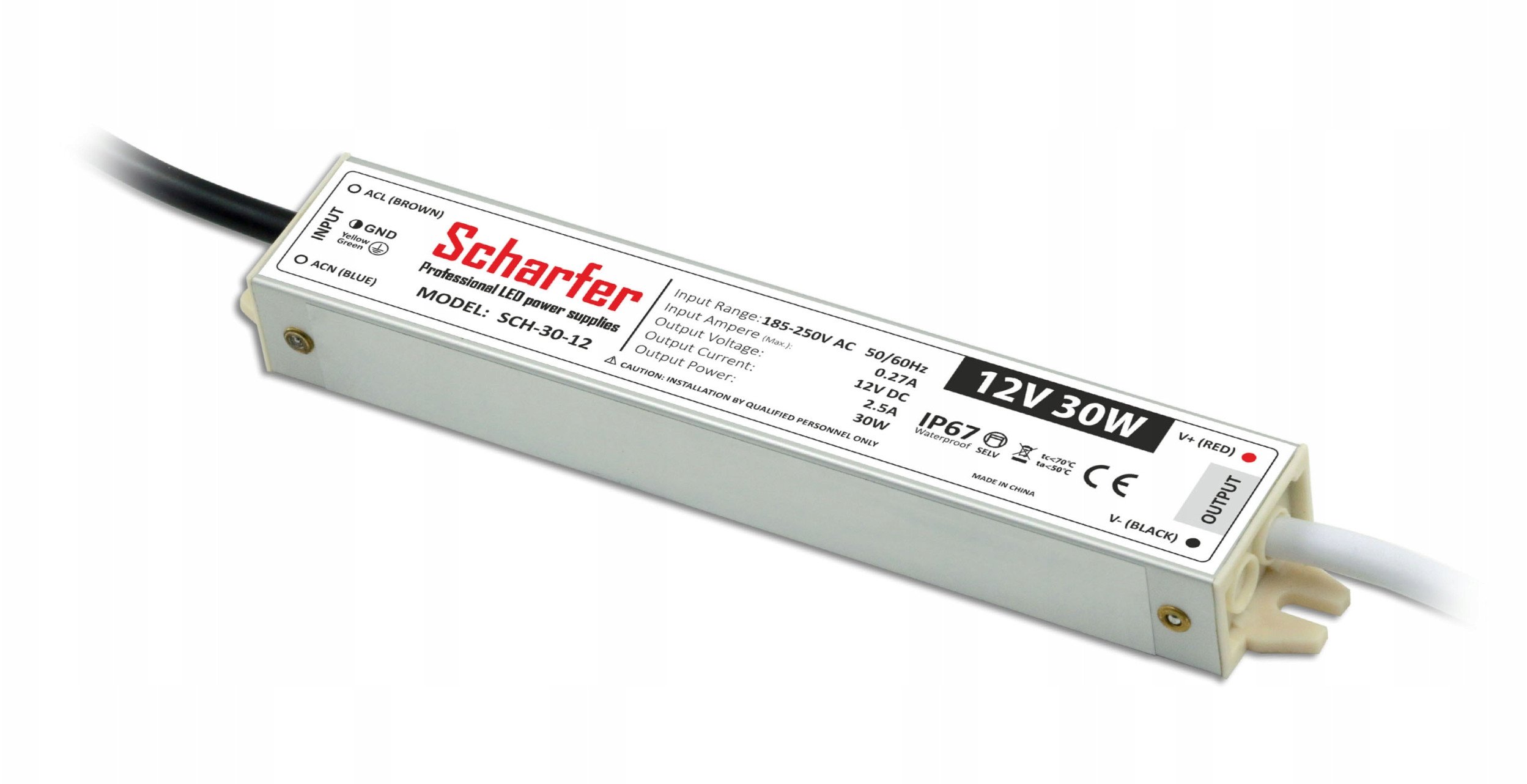 Prescot Scharfer SCH-30-12 zasilacz LED hermetyczny