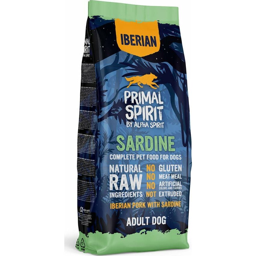 Primal Spirit Iberian Sardine 12kg |