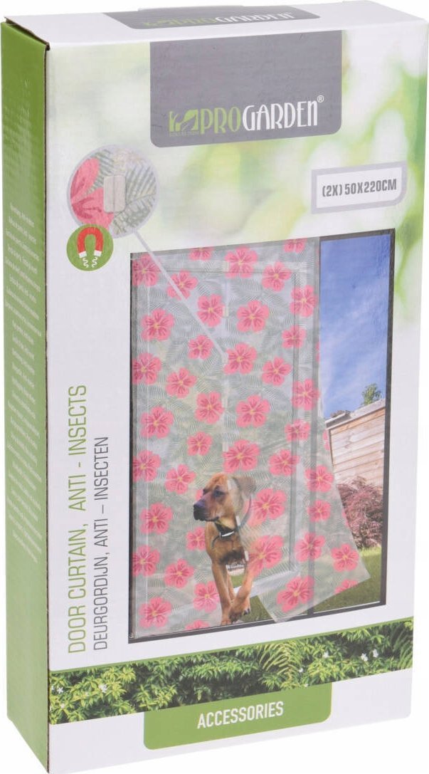 ProGarden Moskitiera balkonowe TROPICAL FLOWERS, 220