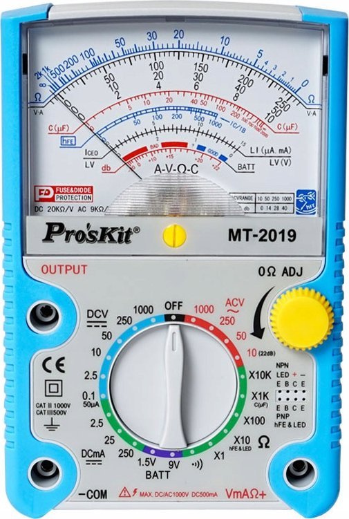 Pros Kit Multimetras rodyklinis 0.1-1000V