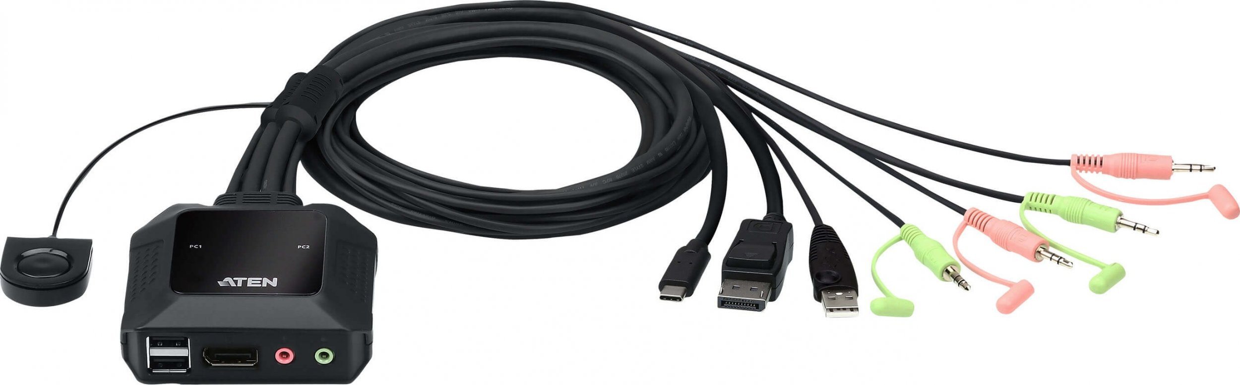 Aten ATEN CS52DP 2-Port USB-C DisplayPort