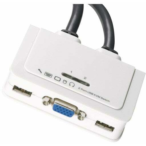 EFB Data Switch KVM 2-Port VGA