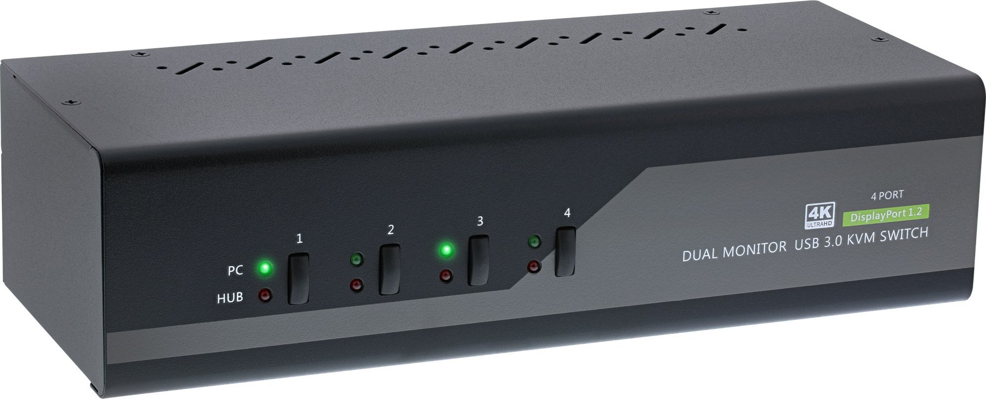InLine InLine® Desktop KVM Switch, 4-port
