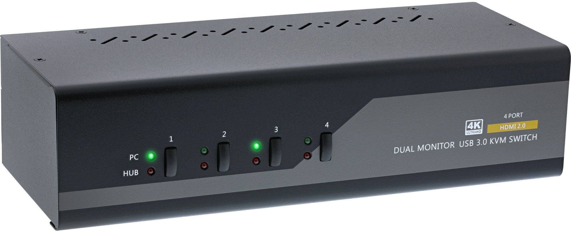 InLine InLine® KVM Desktop Switch, 4-port