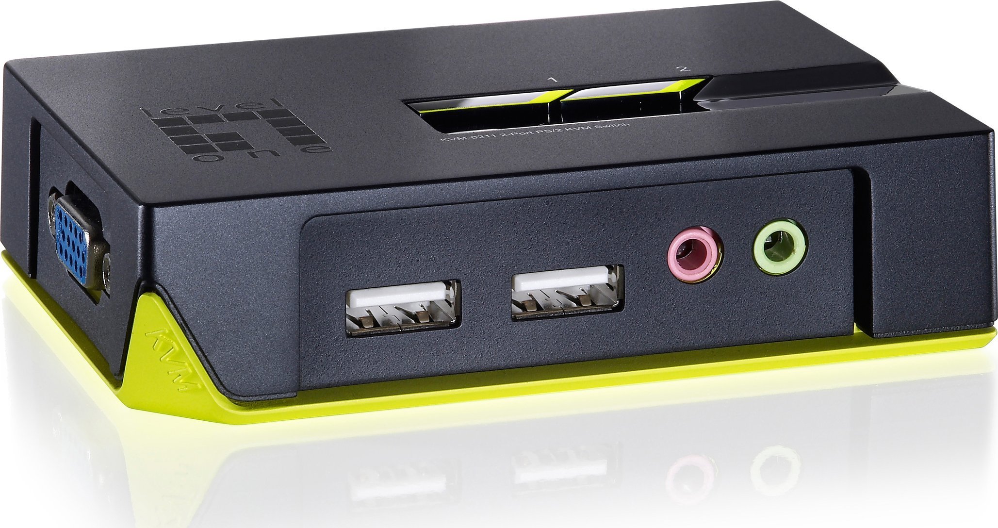 LevelOne KVM Switch 2x USB KVM-0221