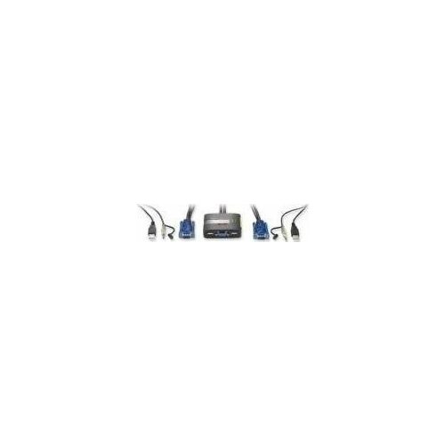 LevelOne KVM Switch 2x USB KVM-0223