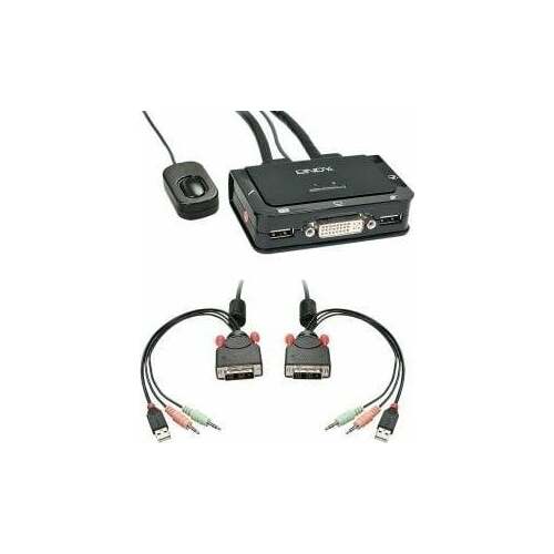 Lindy DVI KVM Switch 2 Port