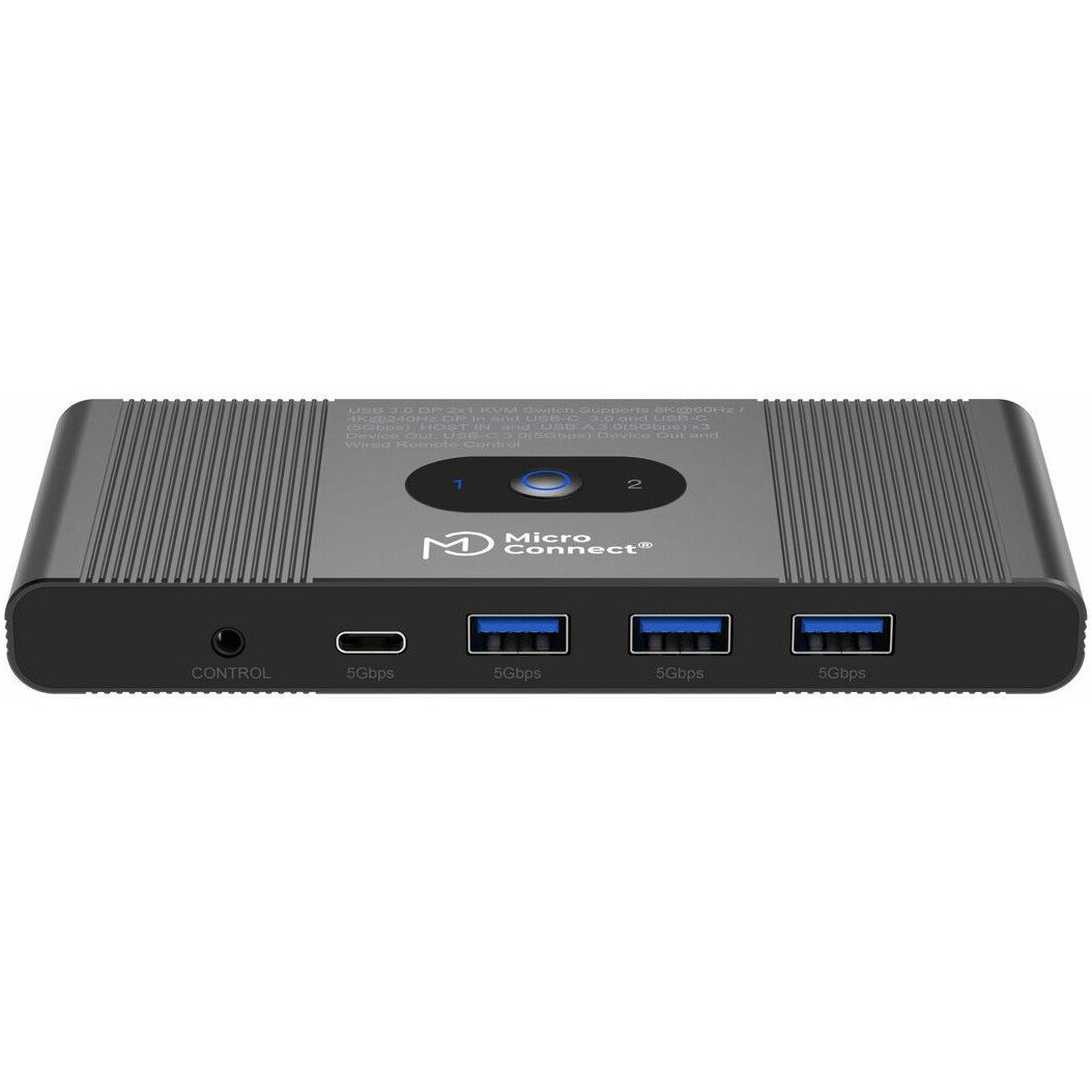 MicroConnect Displayport & USB-C KVM |