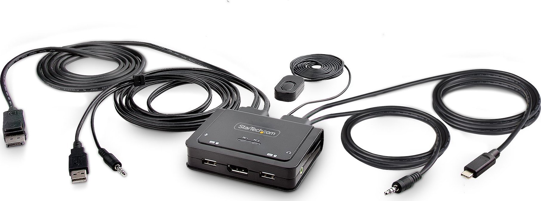 StarTech Cable KVM 2-Port USB A+C