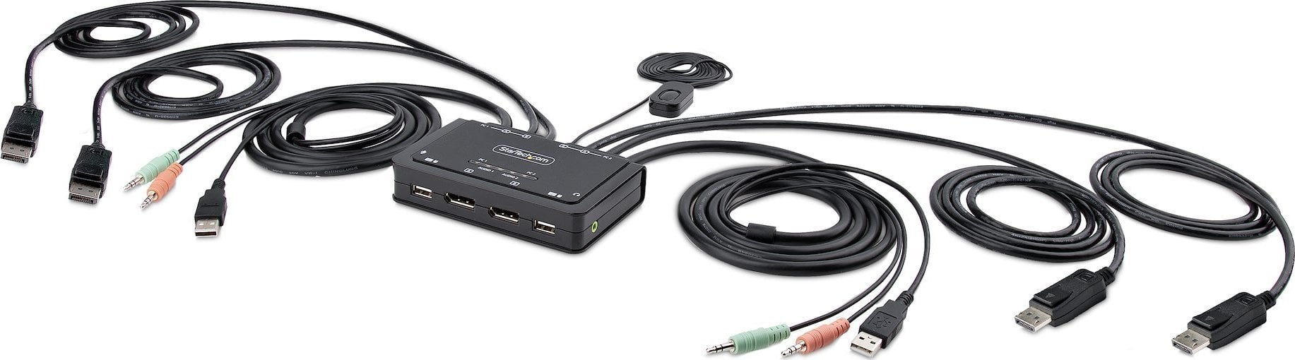 StarTech KVM 2-Port DP Switch 4K