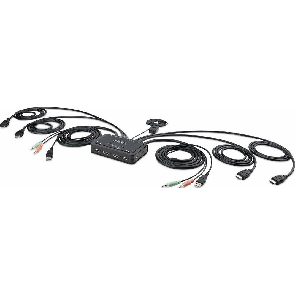 StarTech KVM 2-Port HDMI Switch 4K