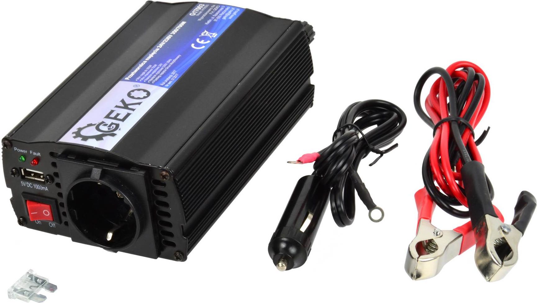 Przetwornica Geko 24V/230V 350/700W | 5901477135705