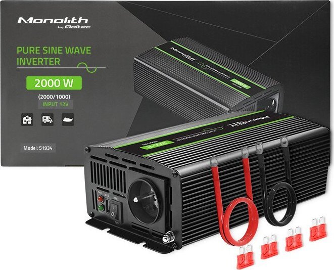 Przetwornica Qoltec Przetwornica  Monolith | 1000W