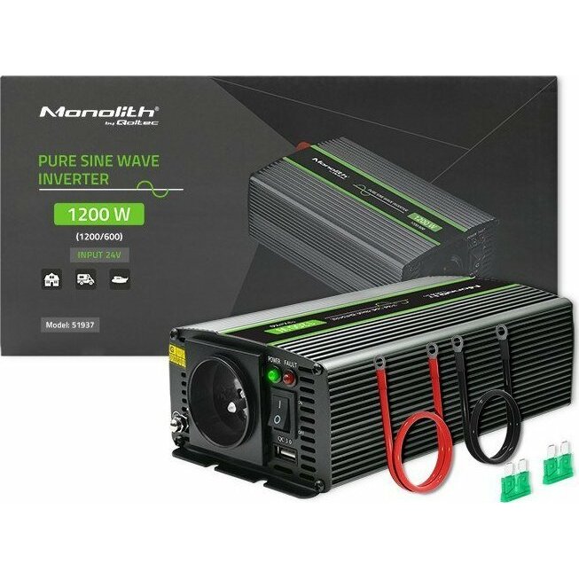 Przetwornica Qoltec Przetwornica Monolith | 600W