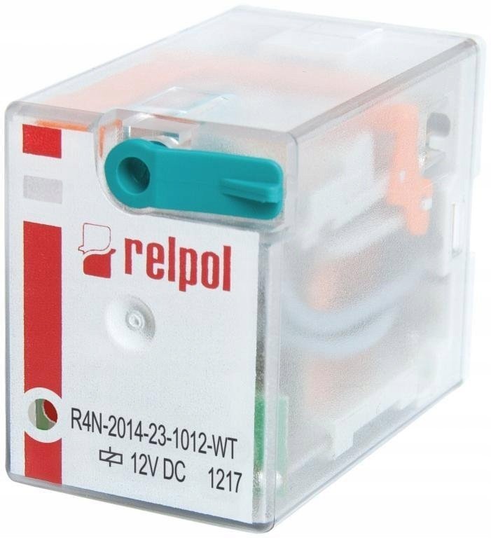 Relpol Przekaźnik  4P 12V DC AgNi
