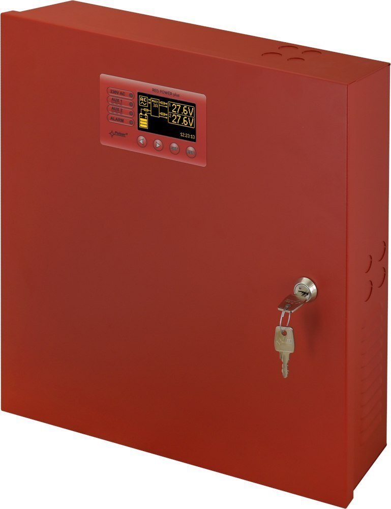 Pulsar Zasilacz  PPOŻ 27.6V/3A/2x17Ah (EN54C-3A17LCD)