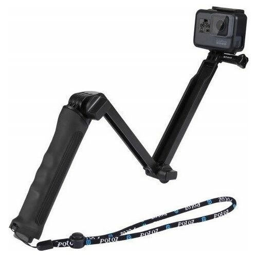 Puluz  Trójramienny Grip Monopod Do Gopro