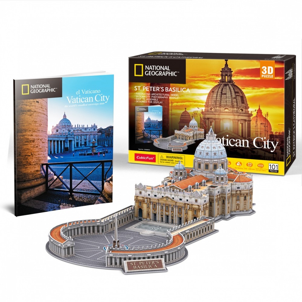 Cubicfun CUBIC FUN PUZZLE 3D NATIONAL
