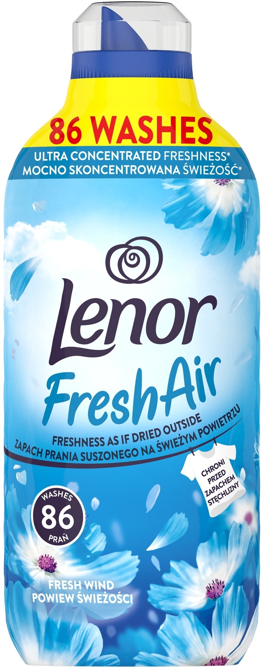 Płukania Lenor Fresh wind fabric softener