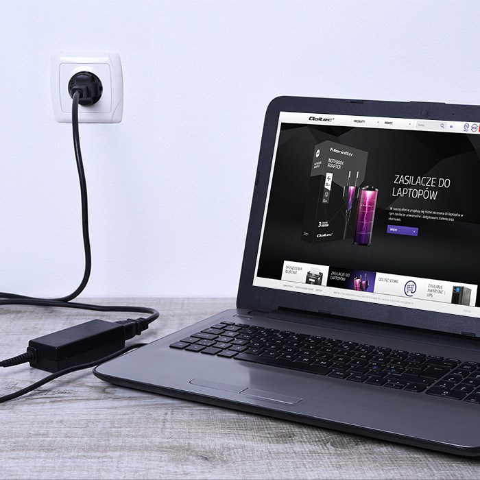 Qoltec Power adapter for HP Compaq